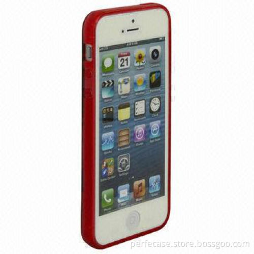 TPU Case for iPhone 5, Low MOQ of 200pcs, Each Piece with Different Patterns Available